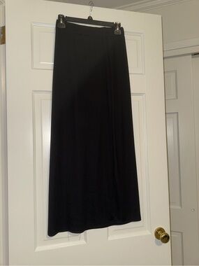 Classic Black Maxi Skirt - Women